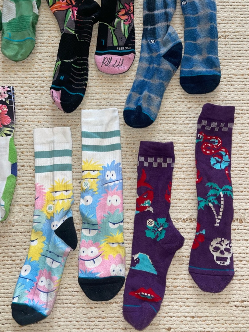 Stance sock lot of 7 pair - Picture 5 of 7